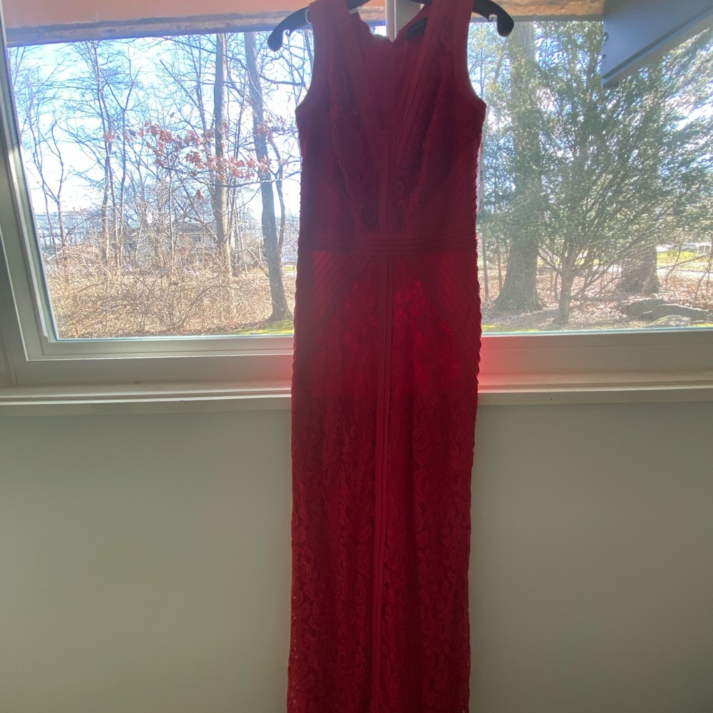 Red Tadashi gown